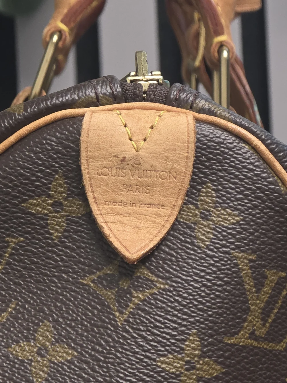 Louis Vuitton Brown Monogram Keepall 45 Travel Duffel